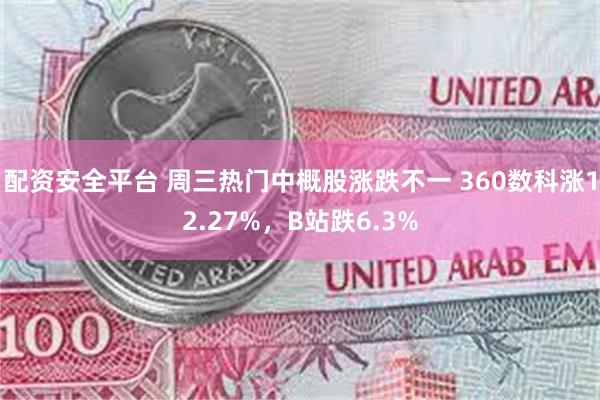 配资安全平台 周三热门中概股涨跌不一 360数科涨12.27%，B站跌6.3%