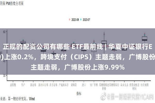 正规的配资公司有哪些 ETF最前线 | 华夏中证银行ETF(515020)上涨0.2%，跨境支付（CIPS）主题走弱，广博股份上涨9.99%