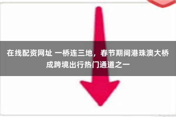 在线配资网址 一桥连三地，春节期间港珠澳大桥成跨境出行热门通道之一